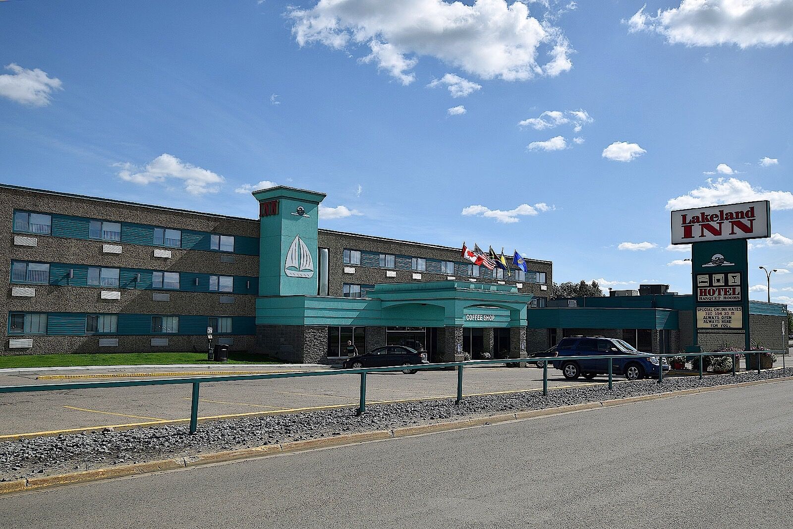 Lakeland Inn Hotel Cold Lake Buitenkant foto
